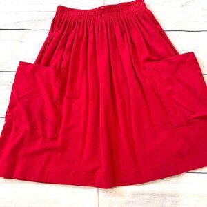 Teela New York Red Skirt